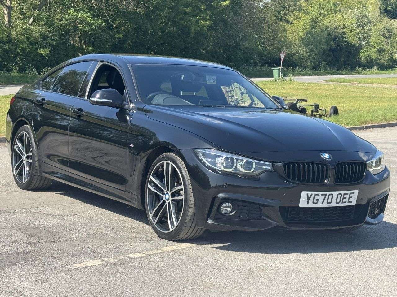 A 2020 BMW 4 SERIES GRAN COUPE 2.0 430i GPF M Sport Hatchback 5dr Petrol Auto Euro 6 (s/s) (252 ps) FRONT A 2020 BMW 4 SERIES GRAN COUPE 2.0 430i GPF M Sport Hatchback 5dr Petrol Auto Euro 6 (s/s) (252 ps) FRONT