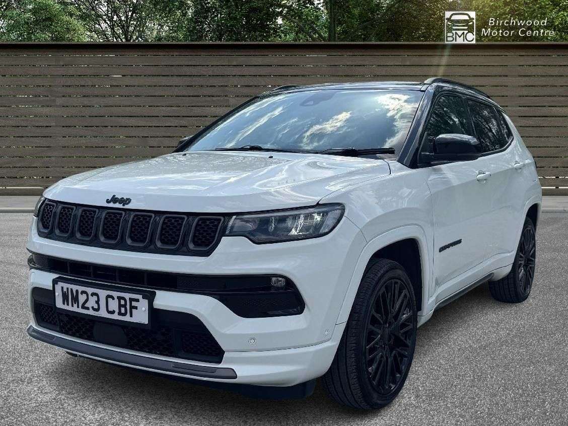 A 2023 JEEP COMPASS 1.3 GSE T4 11.4kWh S SUV 5dr Petrol Plug-in Hybrid Auto 4xe Euro 6 (s/s) (2 A 2023 JEEP COMPASS 1.3 GSE T4 11.4kWh S SUV 5dr Petrol Plug-in Hybrid Auto 4xe Euro 6 (s/s) (2
