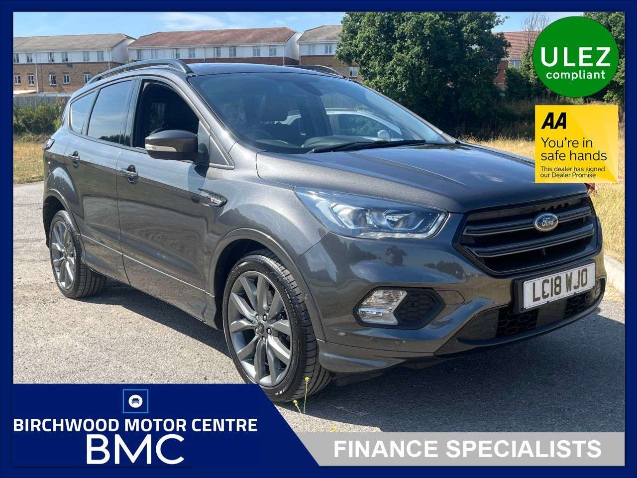 A 2018 FORD KUGA 2.0 TDCi ST-Line X SUV 5dr Diesel Powershift Euro 6 A 2018 FORD KUGA 2.0 TDCi ST-Line X SUV 5dr Diesel Powershift Euro 6