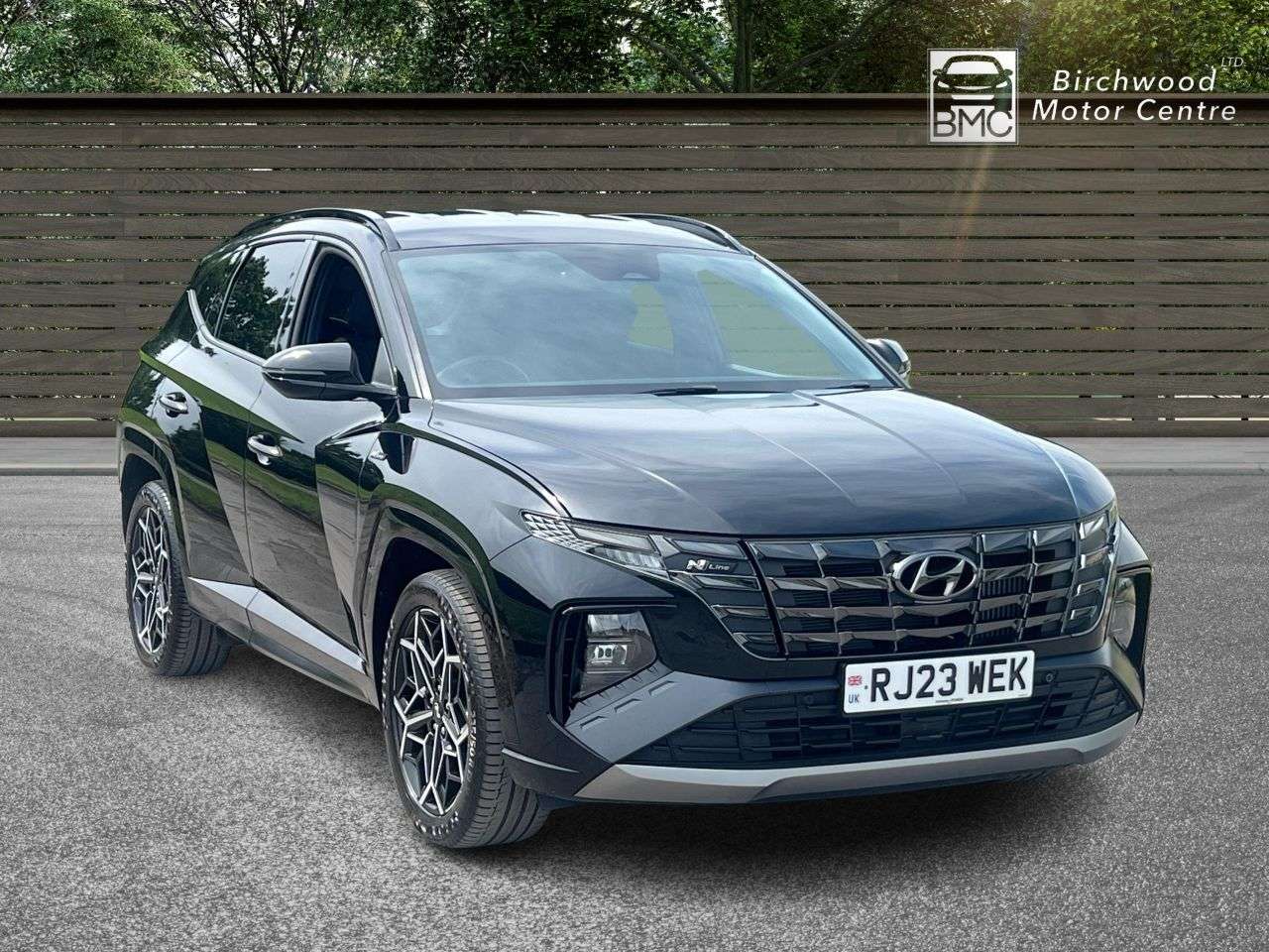 A 2023 HYUNDAI TUCSON 1.6 T-GDi MHEV N Line SUV 5dr Petrol Hybrid DCT Euro 6 (s/s) (150 ps) FULL A 2023 HYUNDAI TUCSON 1.6 T-GDi MHEV N Line SUV 5dr Petrol Hybrid DCT Euro 6 (s/s) (150 ps) FULL