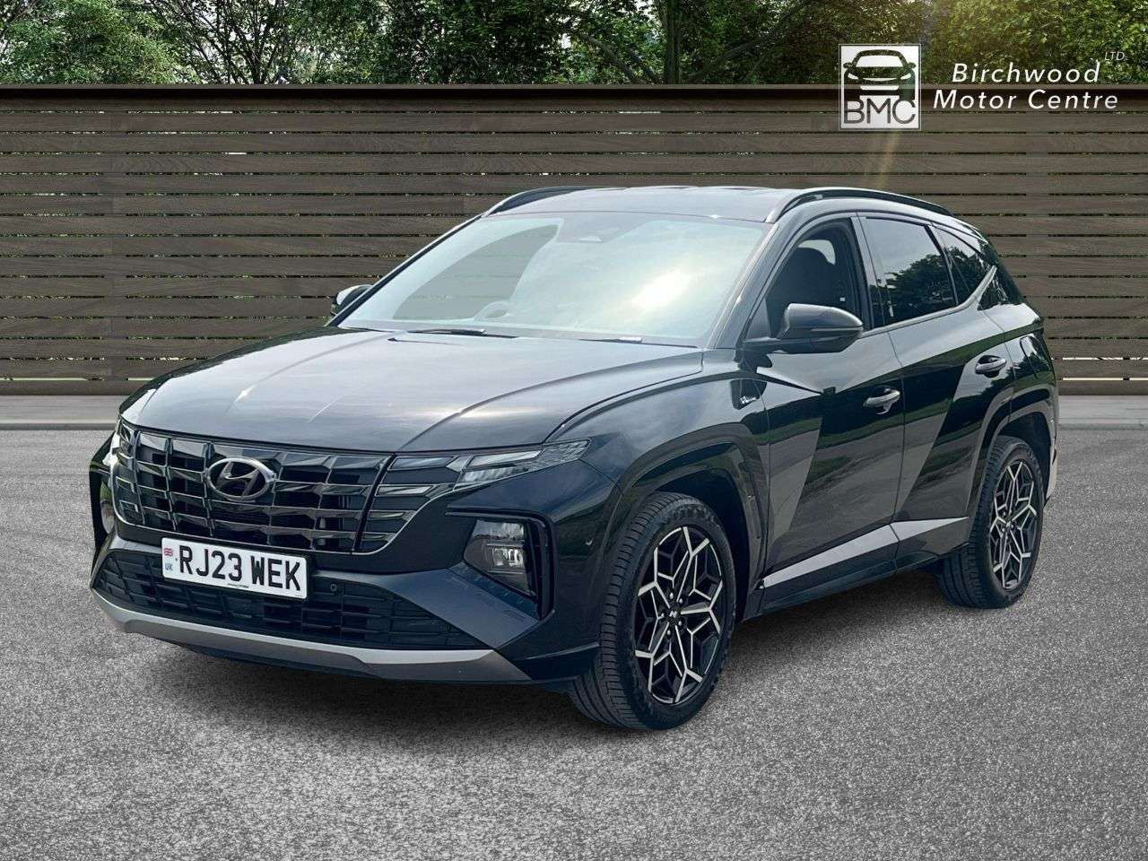 A 2023 HYUNDAI TUCSON 1.6 T-GDi MHEV N Line SUV 5dr Petrol Hybrid DCT Euro 6 (s/s) (150 ps) FULL A 2023 HYUNDAI TUCSON 1.6 T-GDi MHEV N Line SUV 5dr Petrol Hybrid DCT Euro 6 (s/s) (150 ps) FULL