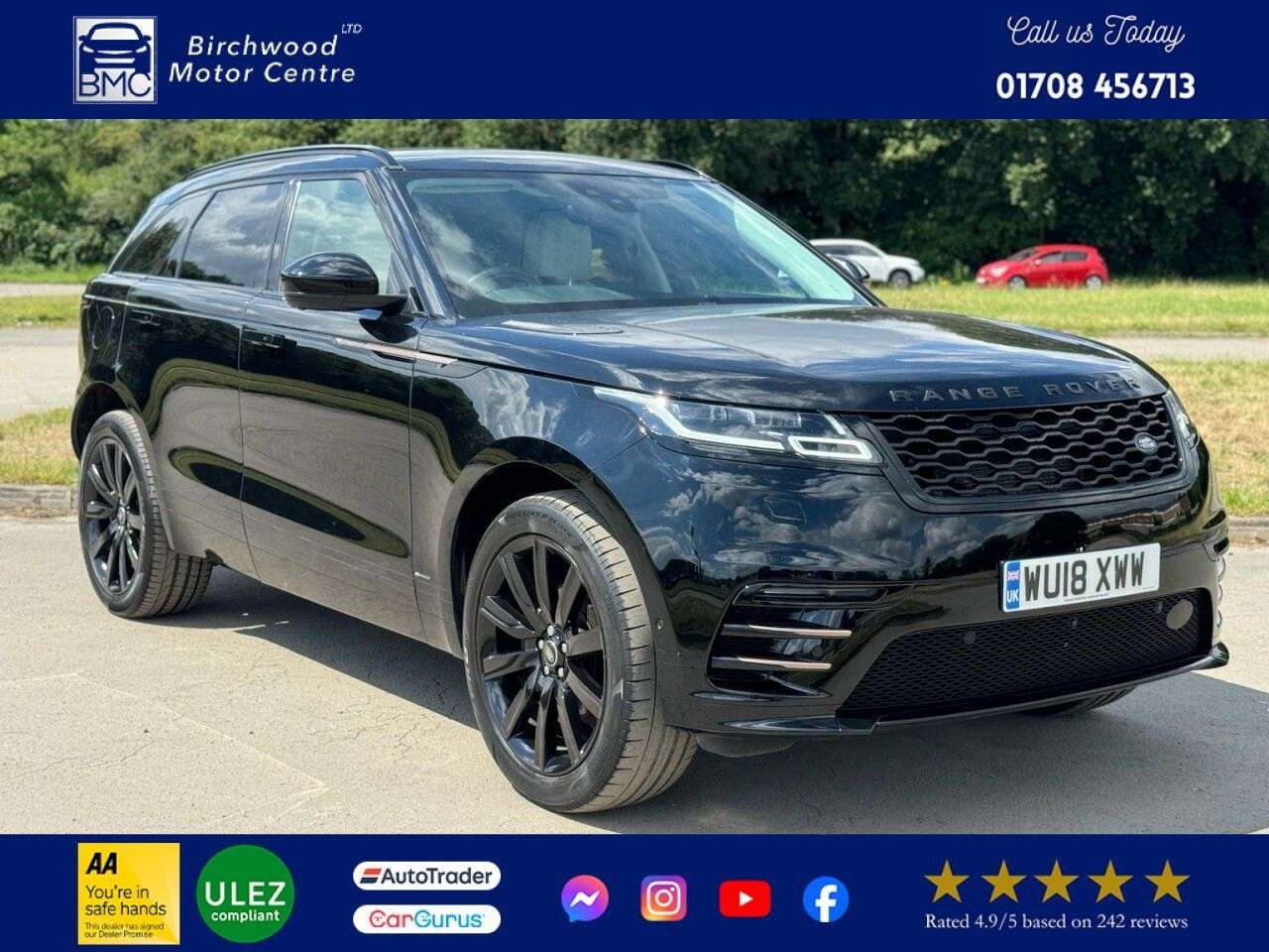 2018 LAND ROVER RANGE ROVER VELAR 2018 LAND ROVER RANGE ROVER VELAR