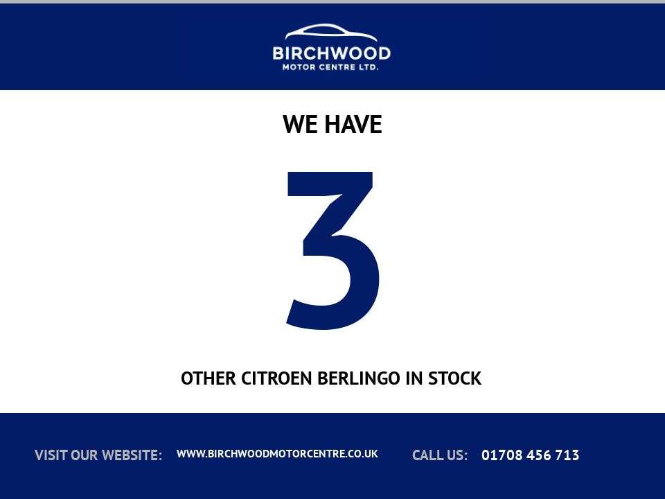 2019 CITROEN BERLINGO 2019 CITROEN BERLINGO