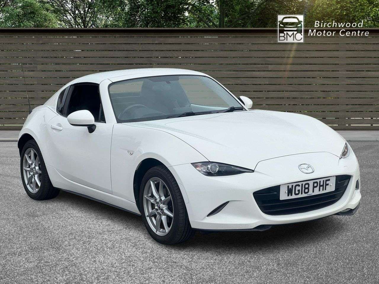 A 2018 MAZDA MX-5 RF 1.5 SKYACTIV-G SE-L Nav Convertible 2dr Petrol Manual Euro 6 (131 ps) AIR C A 2018 MAZDA MX-5 RF 1.5 SKYACTIV-G SE-L Nav Convertible 2dr Petrol Manual Euro 6 (131 ps) AIR C
