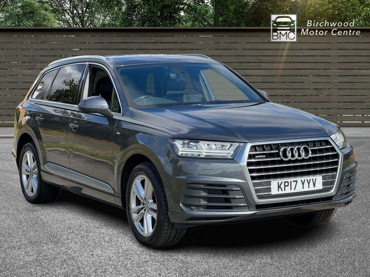 A 2017 AUDI Q7 3.0 TDI V6 S line SUV 5dr Diesel Tiptronic quattro Euro 6 (s/s) (272 ps) A 2017 AUDI Q7 3.0 TDI V6 S line SUV 5dr Diesel Tiptronic quattro Euro 6 (s/s) (272 ps)