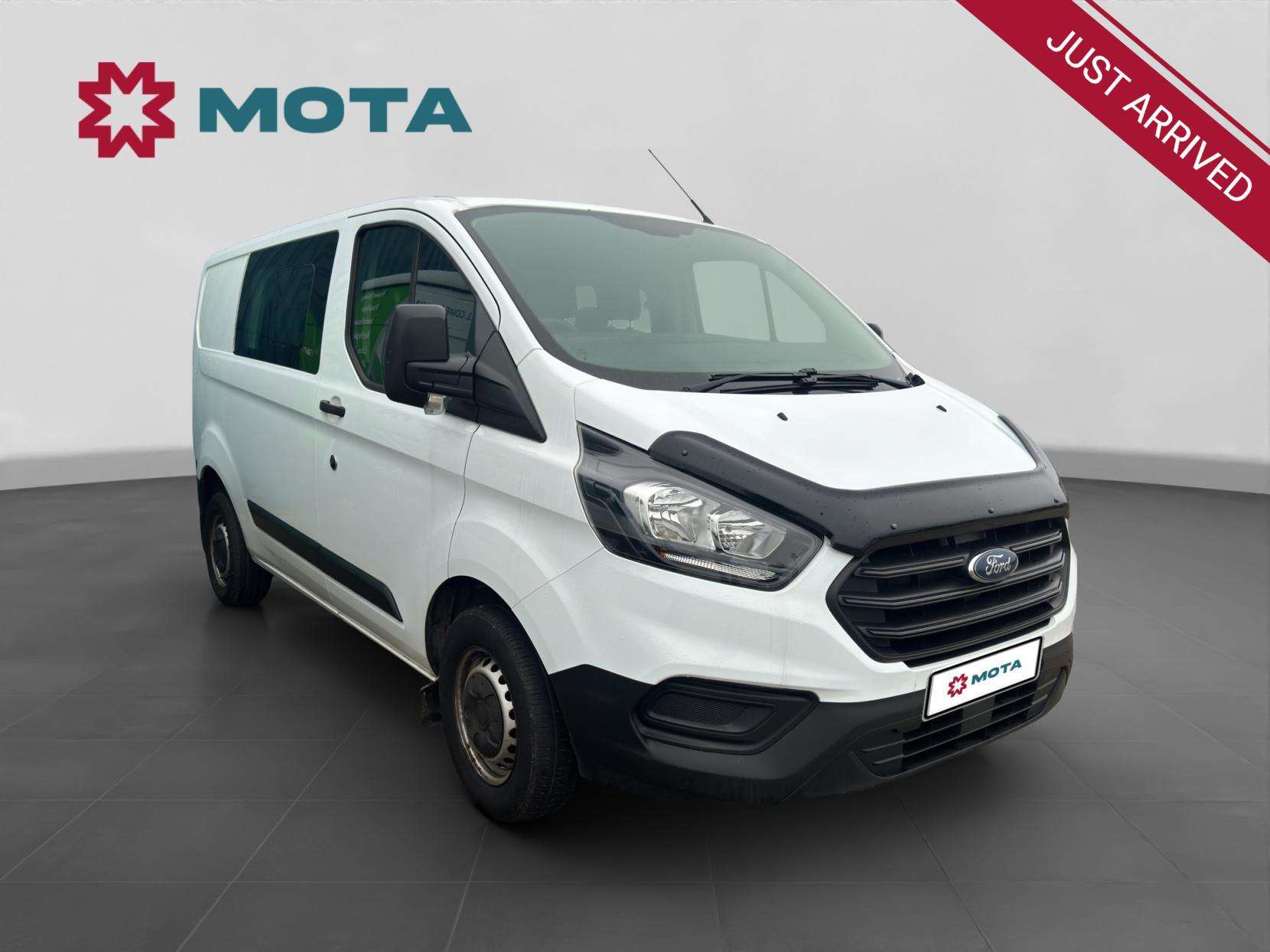 A 2019 FORD TRANSIT CUSTOM 2.0 300 EcoBlue Crew Van Double Cab 5dr Diesel Manual L1 H1 Euro 6 (6 Seat) (130 ps) A 2019 FORD TRANSIT CUSTOM 2.0 300 EcoBlue Crew Van Double Cab 5dr Diesel Manual L1 H1 Euro 6 (6 Seat) (130 ps)