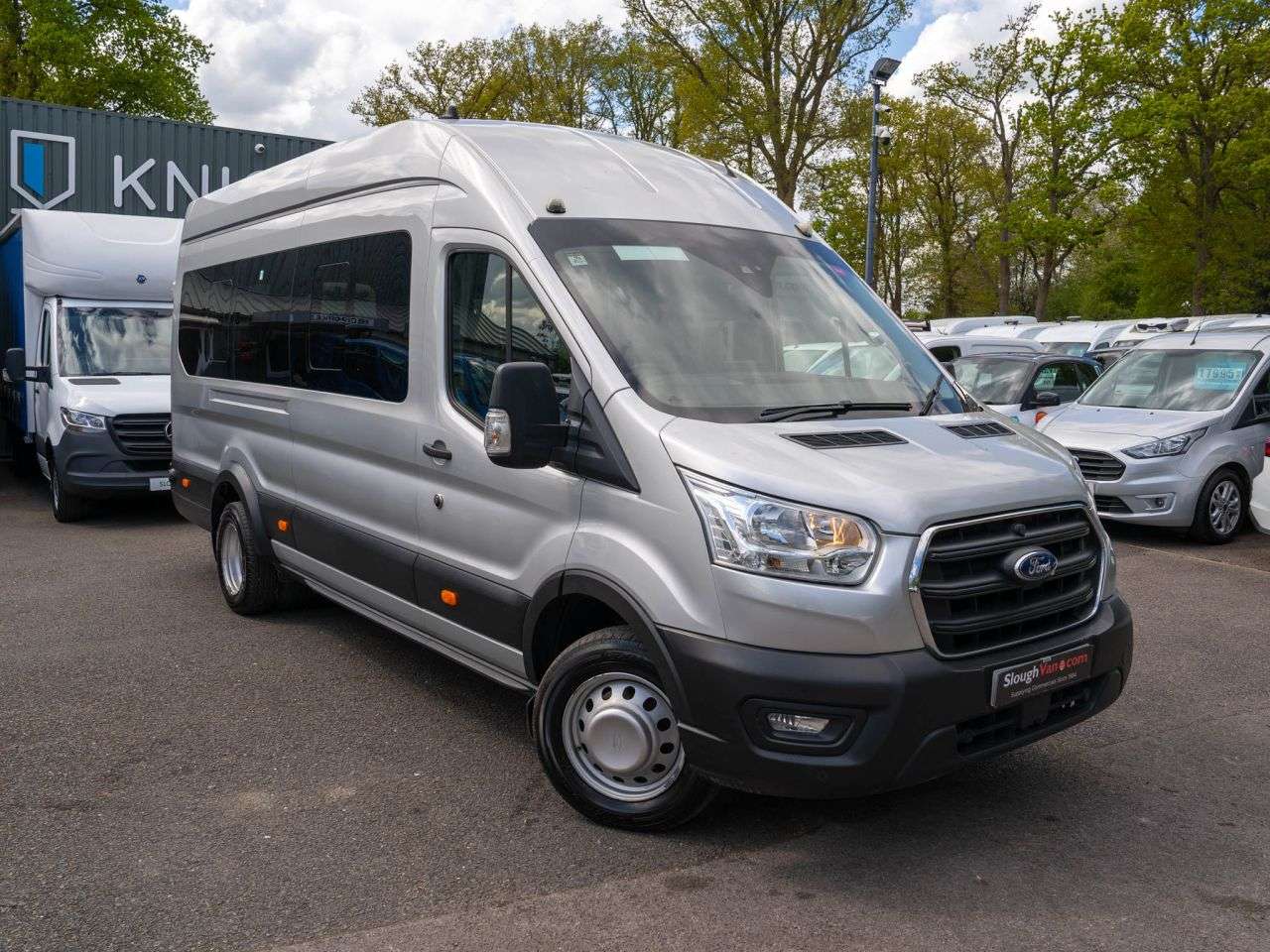 A 2021 FORD TRANSIT 2.0 460 EcoBlue Leader Minibus Double Cab 5dr Diesel Manual RWD L4 High Roo A 2021 FORD TRANSIT 2.0 460 EcoBlue Leader Minibus Double Cab 5dr Diesel Manual RWD L4 High Roo