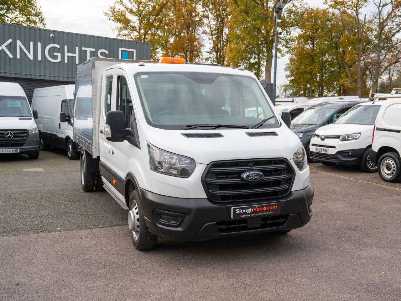 A 2021 FORD TRANSIT 2.0 350 EcoBlue Leader ARB Tipper Double Cab 4dr Diesel Manual RWD L3 Euro A 2021 FORD TRANSIT 2.0 350 EcoBlue Leader ARB Tipper Double Cab 4dr Diesel Manual RWD L3 Euro