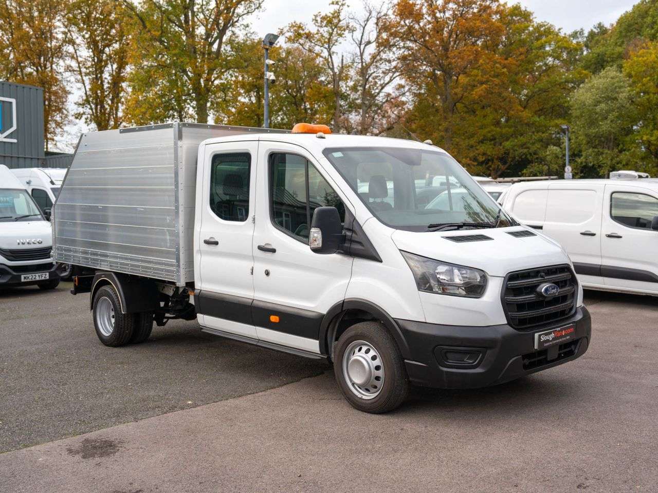 A 2021 FORD TRANSIT 2.0 350 EcoBlue Leader ARB Tipper Double Cab 4dr Diesel Manual RWD L3 Euro A 2021 FORD TRANSIT 2.0 350 EcoBlue Leader ARB Tipper Double Cab 4dr Diesel Manual RWD L3 Euro