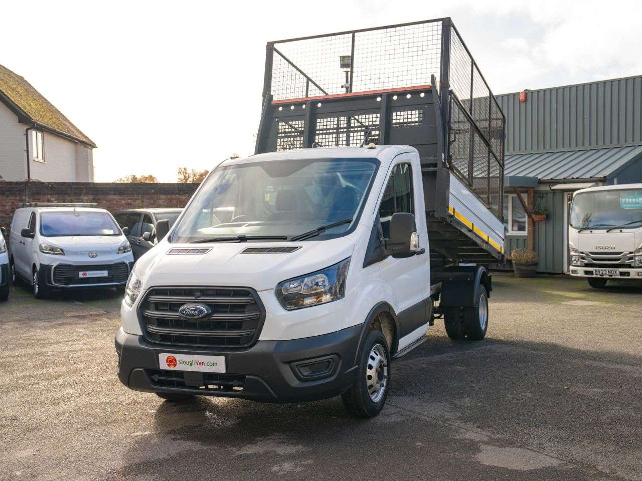 A 2022 FORD TRANSIT 2.0 350 EcoBlue HD Leader Caged Tipper 2dr Diesel Manual RWD L2 Euro 6 (s/s A 2022 FORD TRANSIT 2.0 350 EcoBlue HD Leader Caged Tipper 2dr Diesel Manual RWD L2 Euro 6 (s/s