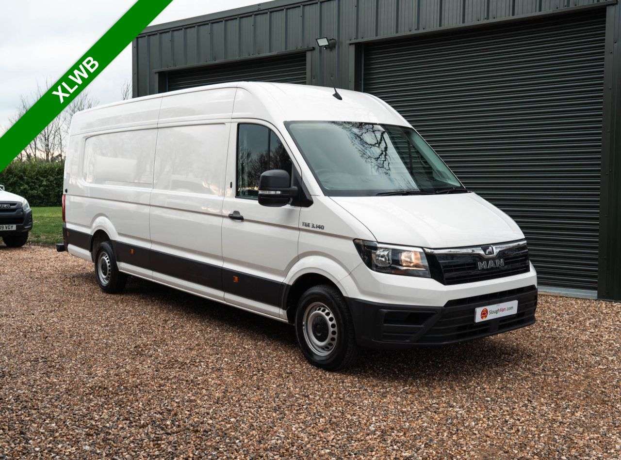 A 2023 MAN TGE 2.0 3140d LION XS Panel Van 5dr Diesel Manual FWD XLWB High Roof Euro 6 (s/ A 2023 MAN TGE 2.0 3140d LION XS Panel Van 5dr Diesel Manual FWD XLWB High Roof Euro 6 (s/