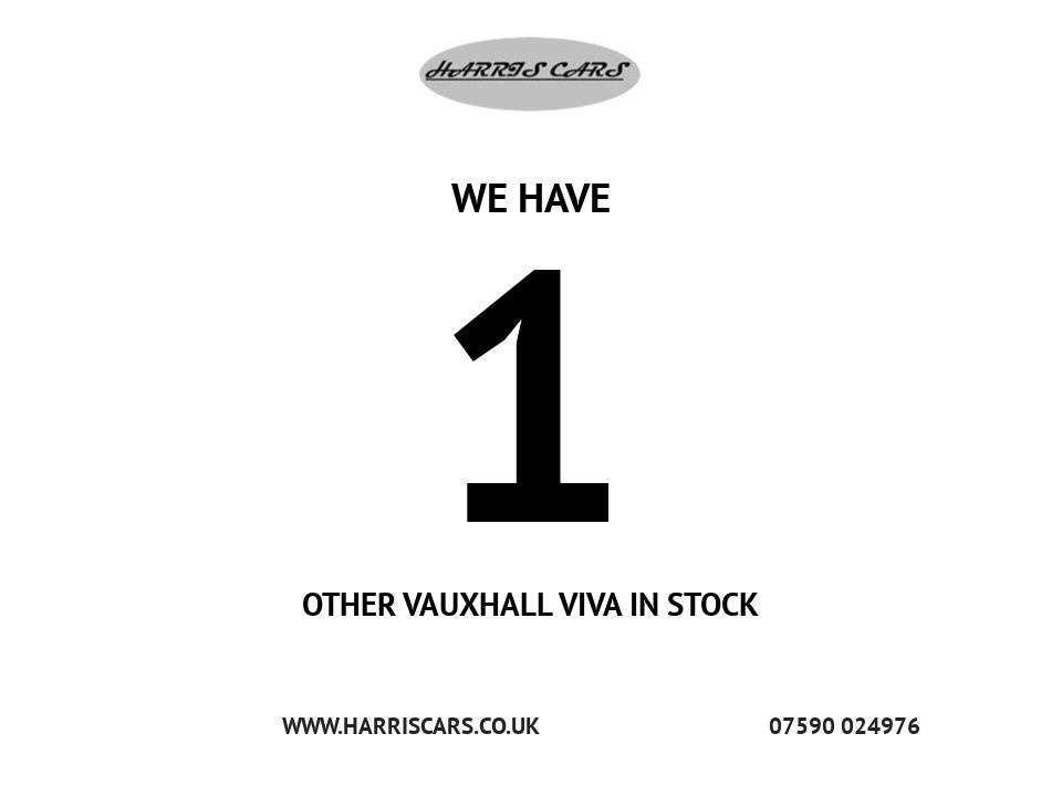 A 2019 VAUXHALL VIVA 1.0i SE Hatchback 5dr Petrol Manual Euro 6 (73 ps) 12 MONTHS AA, FRESH SERV A 2019 VAUXHALL VIVA 1.0i SE Hatchback 5dr Petrol Manual Euro 6 (73 ps) 12 MONTHS AA, FRESH SERV