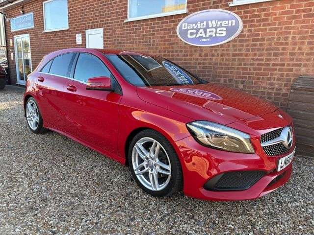 A 2016 MERCEDES-BENZ A-CLASS 1.6 A180 AMG Line (Premium) Hatchback 5dr Petrol Manual Euro 6 (s/s) (122 p A 2016 MERCEDES-BENZ A-CLASS 1.6 A180 AMG Line (Premium) Hatchback 5dr Petrol Manual Euro 6 (s/s) (122 p