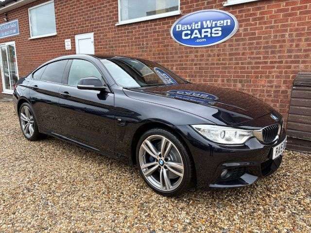 A 2015 BMW 4 SERIES GRAN COUPE 3.0 430d M Sport Hatchback 5dr Diesel Auto xDrive Euro 6 (s/s) (258 ps) A 2015 BMW 4 SERIES GRAN COUPE 3.0 430d M Sport Hatchback 5dr Diesel Auto xDrive Euro 6 (s/s) (258 ps)