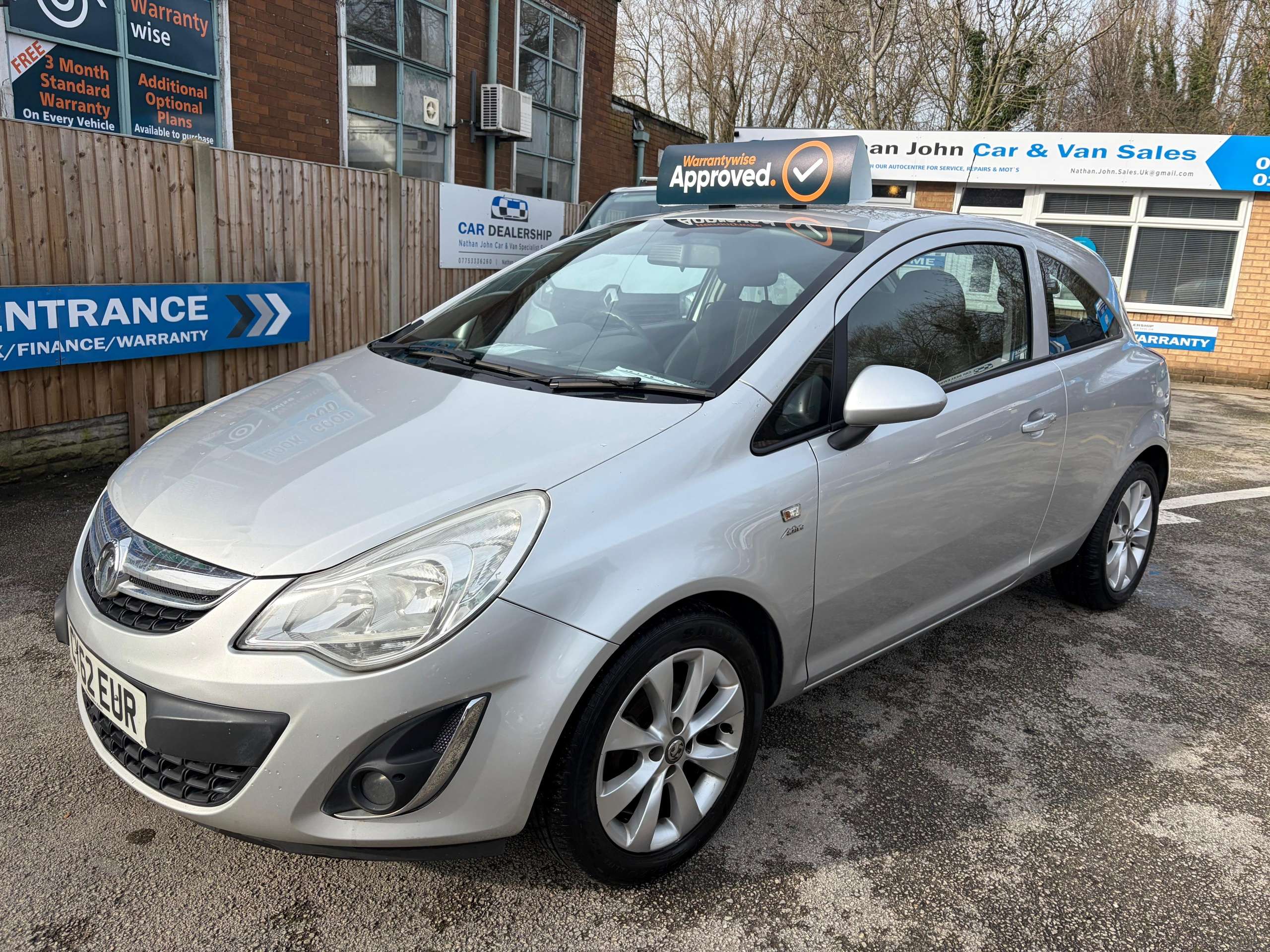 2012 VAUXHALL CORSA 2012 VAUXHALL CORSA
