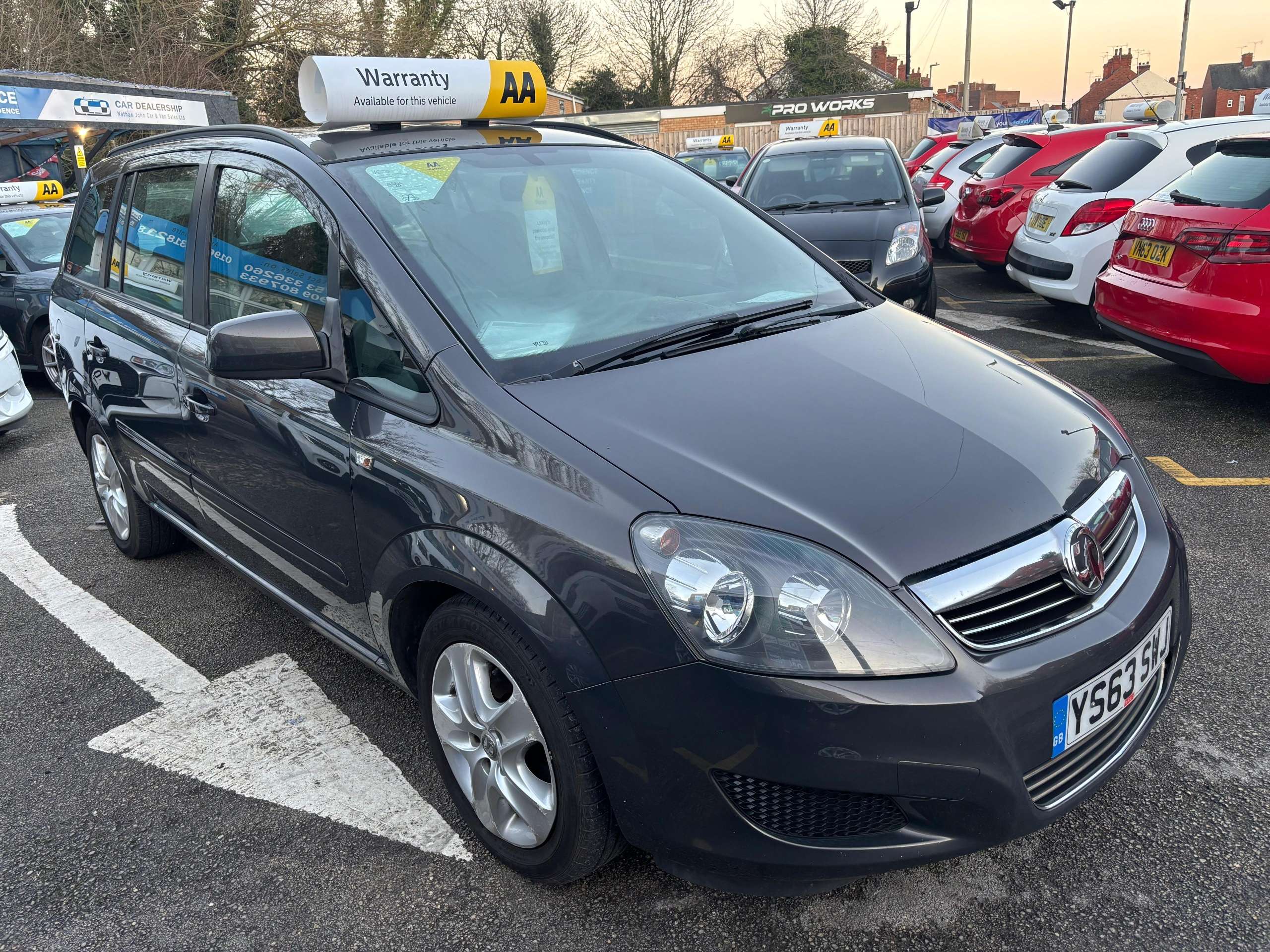2013 VAUXHALL ZAFIRA 2013 VAUXHALL ZAFIRA