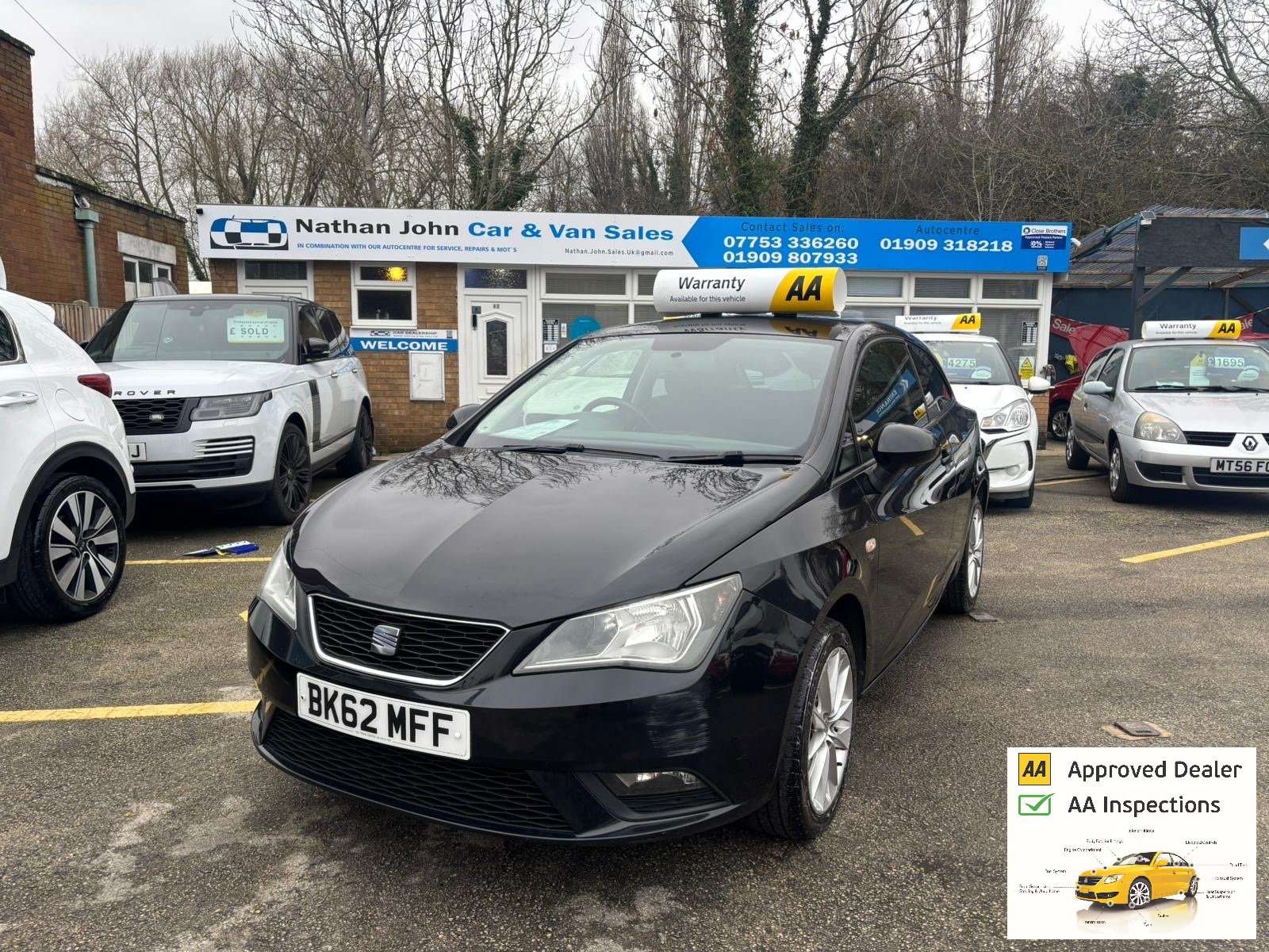 A 2012 SEAT IBIZA 1.6 TDI CR SE Sport Coupe 3dr Diesel Manual Euro 5 (105 ps) A 2012 SEAT IBIZA 1.6 TDI CR SE Sport Coupe 3dr Diesel Manual Euro 5 (105 ps)