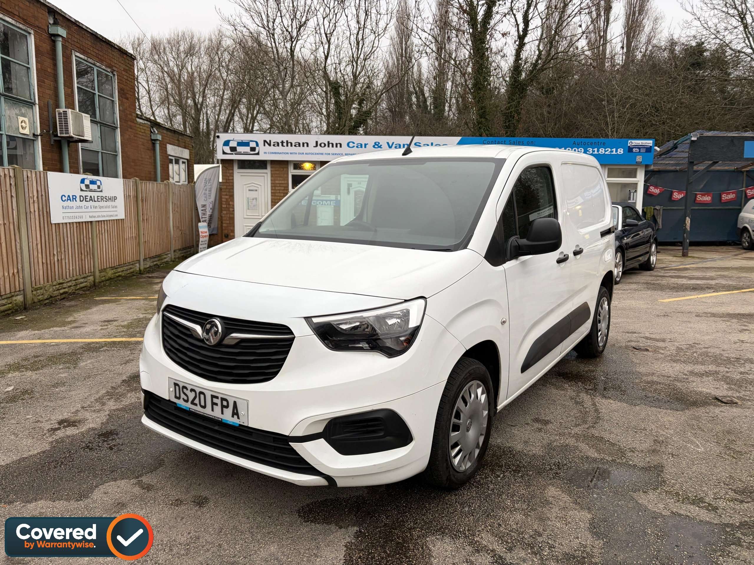 A 2020 VAUXHALL COMBO 1.6 Turbo D 2300 Sportive Panel Van 4dr Diesel Manual L1 H1 Euro 6 (s/s) (100 ps) A 2020 VAUXHALL COMBO 1.6 Turbo D 2300 Sportive Panel Van 4dr Diesel Manual L1 H1 Euro 6 (s/s) (100 ps)