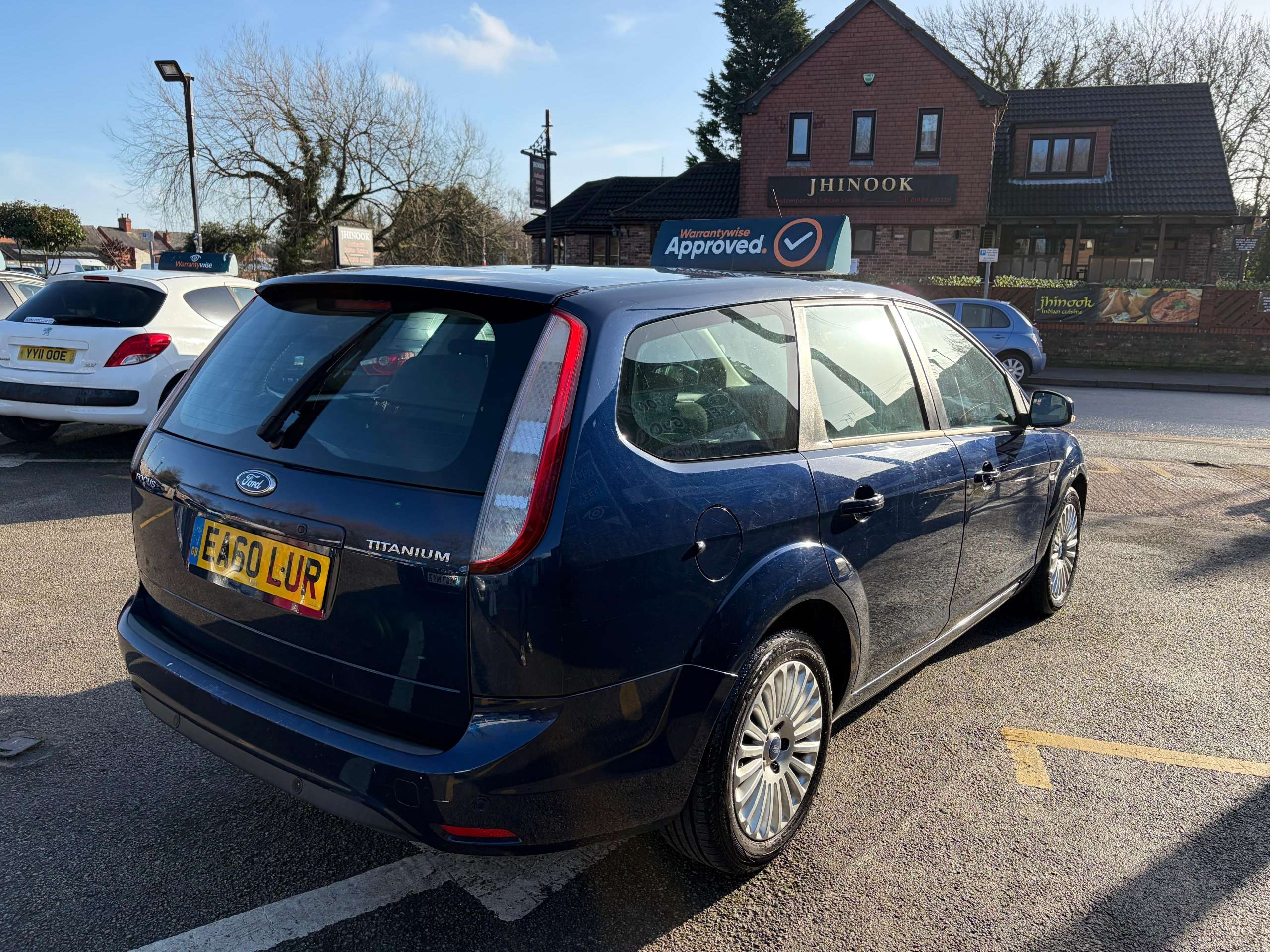 A 2010 FORD FOCUS 1.6 TDCi DPF Titanium Estate 5dr Diesel Manual (115 g/km, 108 bhp) A 2010 FORD FOCUS 1.6 TDCi DPF Titanium Estate 5dr Diesel Manual (115 g/km, 108 bhp)