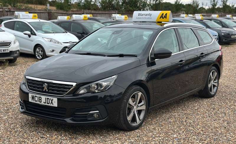 A 2018 PEUGEOT 308 BLUE HDI S/S SW ALLURE A 2018 PEUGEOT 308 BLUE HDI S/S SW ALLURE
