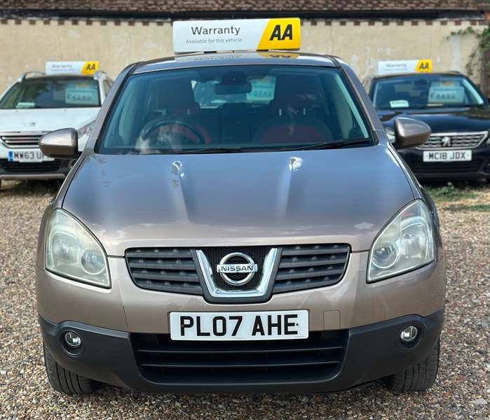 A 2007 NISSAN QASHQAI ACENTA A 2007 NISSAN QASHQAI ACENTA