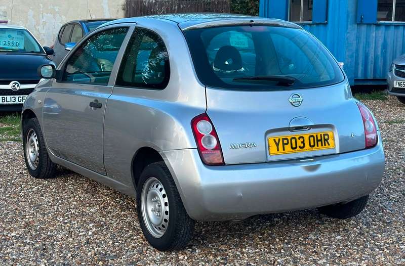 2003 NISSAN MICRA 2003 NISSAN MICRA