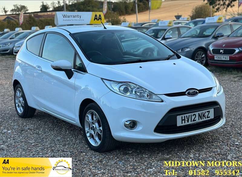 A 2012 FORD FIESTA ZETEC A 2012 FORD FIESTA ZETEC
