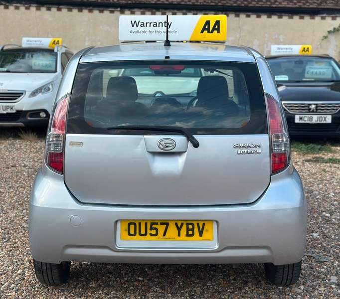 2007 DAIHATSU SIRION 2007 DAIHATSU SIRION