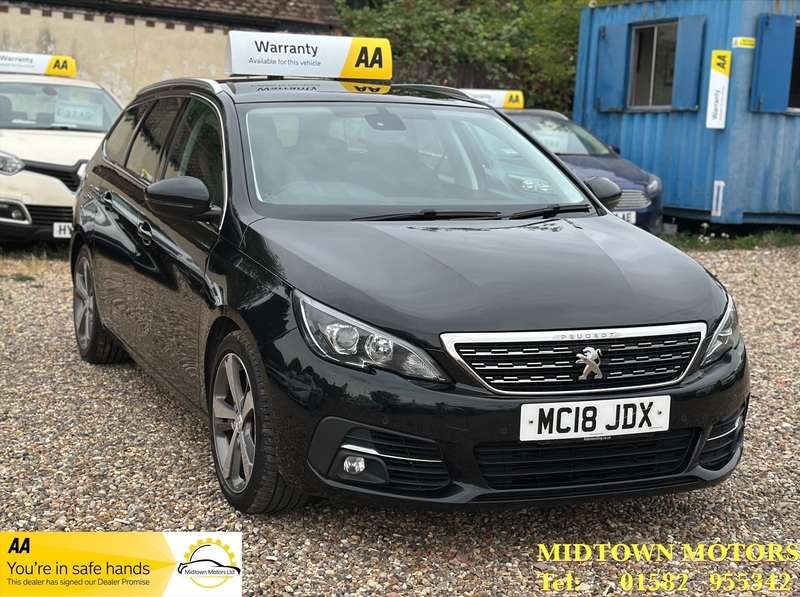 A 2018 PEUGEOT 308 BLUE HDI S/S SW ALLURE A 2018 PEUGEOT 308 BLUE HDI S/S SW ALLURE