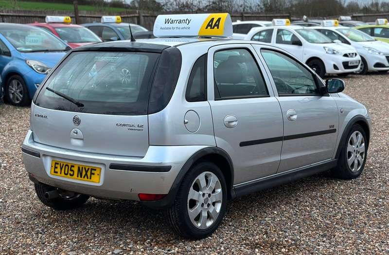 2005 VAUXHALL CORSA 2005 VAUXHALL CORSA