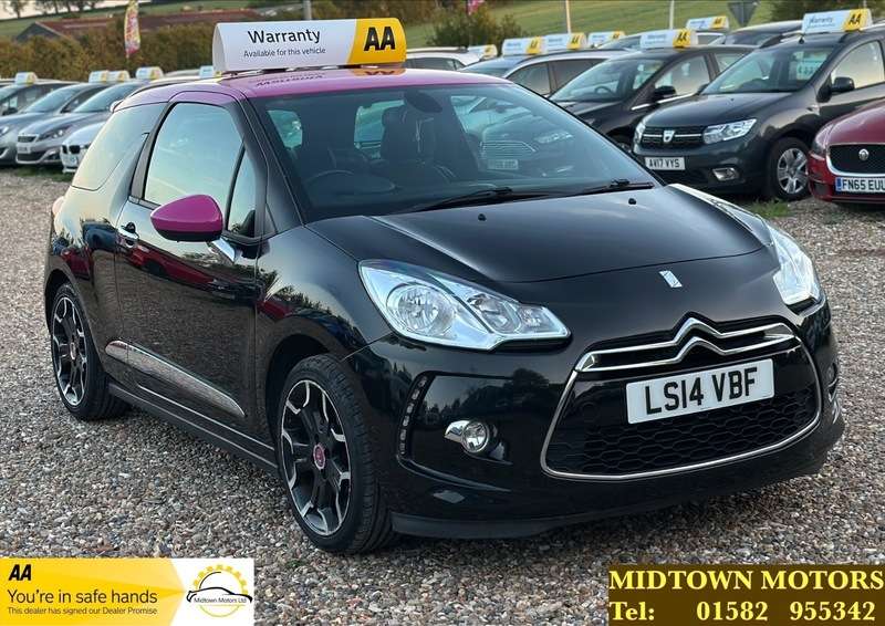 A 2014 CITROEN DS3 DSPORT PINK A 2014 CITROEN DS3 DSPORT PINK