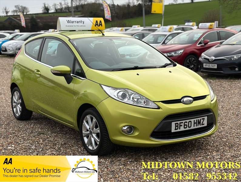 A 2010 FORD FIESTA ZETEC A 2010 FORD FIESTA ZETEC