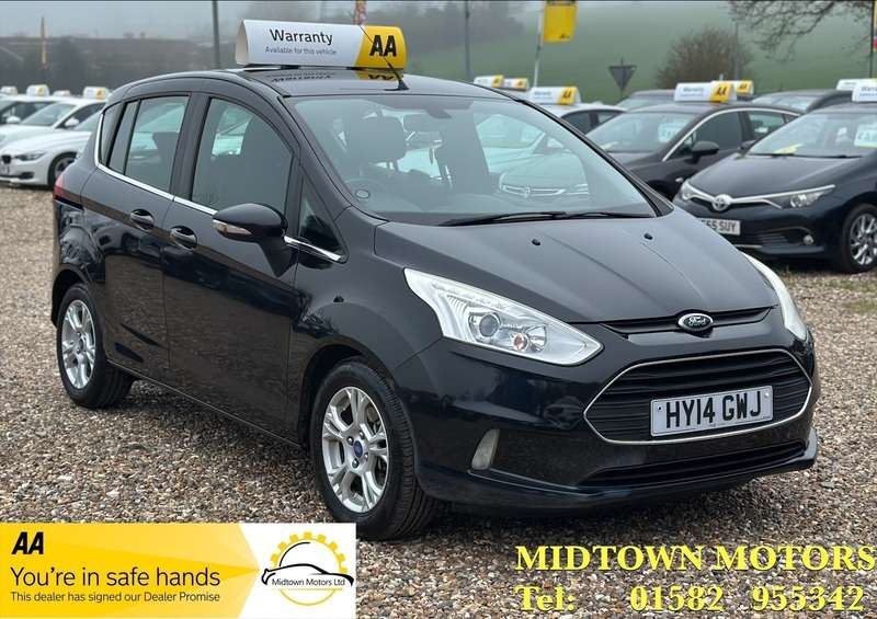 A 2014 FORD B-MAX ZETEC A 2014 FORD B-MAX ZETEC