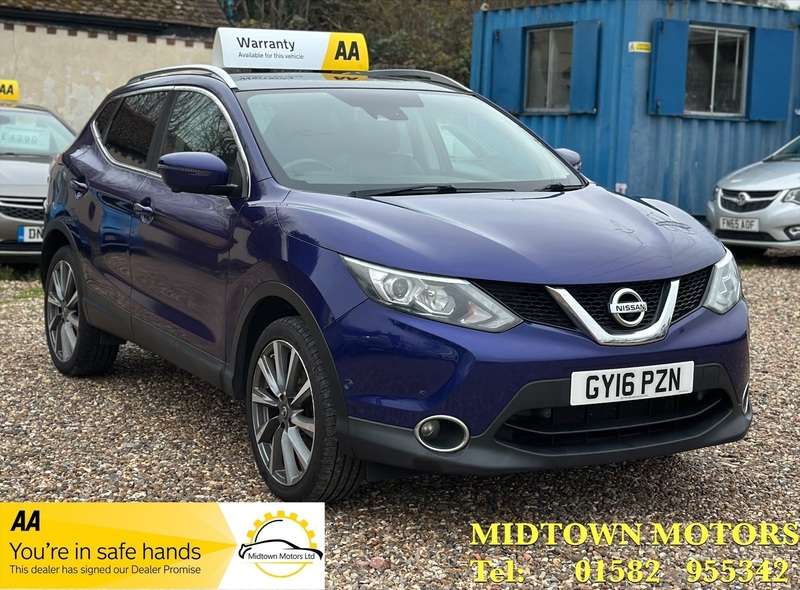 A 2016 NISSAN QASHQAI TEKNA DIG-T A 2016 NISSAN QASHQAI TEKNA DIG-T
