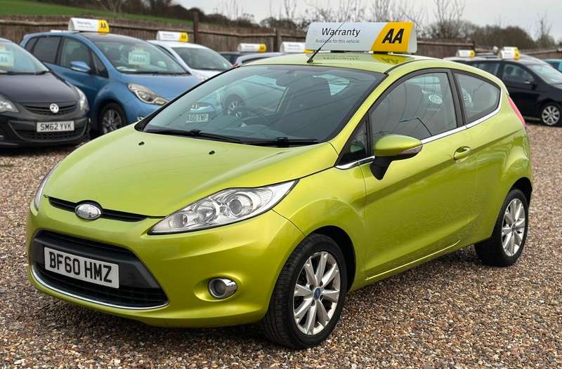 A 2010 FORD FIESTA ZETEC A 2010 FORD FIESTA ZETEC