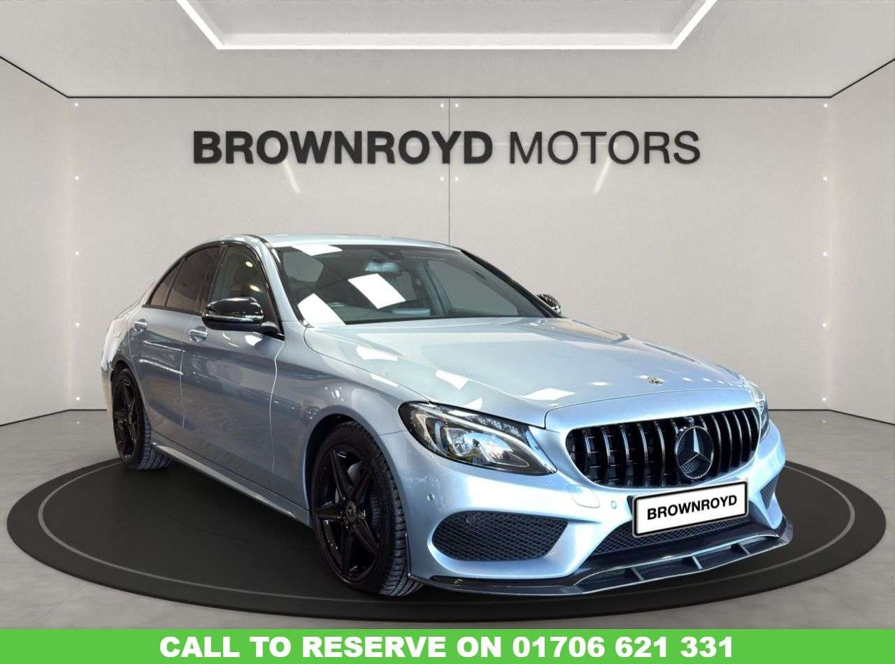 A 2018 MERCEDES-BENZ C-CLASS 2.1 C220d AMG Line Saloon 4dr Diesel G-Tronic+ Euro 6 (s/s) (170 ps) A 2018 MERCEDES-BENZ C-CLASS 2.1 C220d AMG Line Saloon 4dr Diesel G-Tronic+ Euro 6 (s/s) (170 ps)