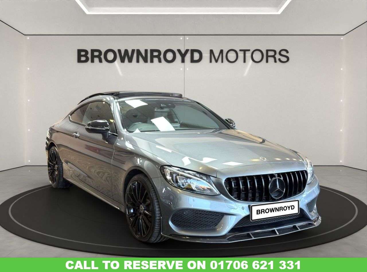 A 2017 MERCEDES-BENZ C-CLASS 2.0 C300 AMG Line (Premium Plus) Coupe 2dr Petrol G-Tronic+ Euro 6 (s/s) (2 A 2017 MERCEDES-BENZ C-CLASS 2.0 C300 AMG Line (Premium Plus) Coupe 2dr Petrol G-Tronic+ Euro 6 (s/s) (2