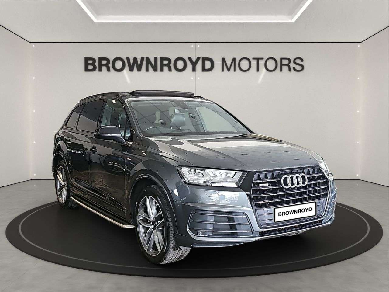 A 2018 AUDI Q7 3.0 TDI V6 S line SUV 5dr Diesel Tiptronic quattro Euro 6 (s/s) (272 ps) A 2018 AUDI Q7 3.0 TDI V6 S line SUV 5dr Diesel Tiptronic quattro Euro 6 (s/s) (272 ps)