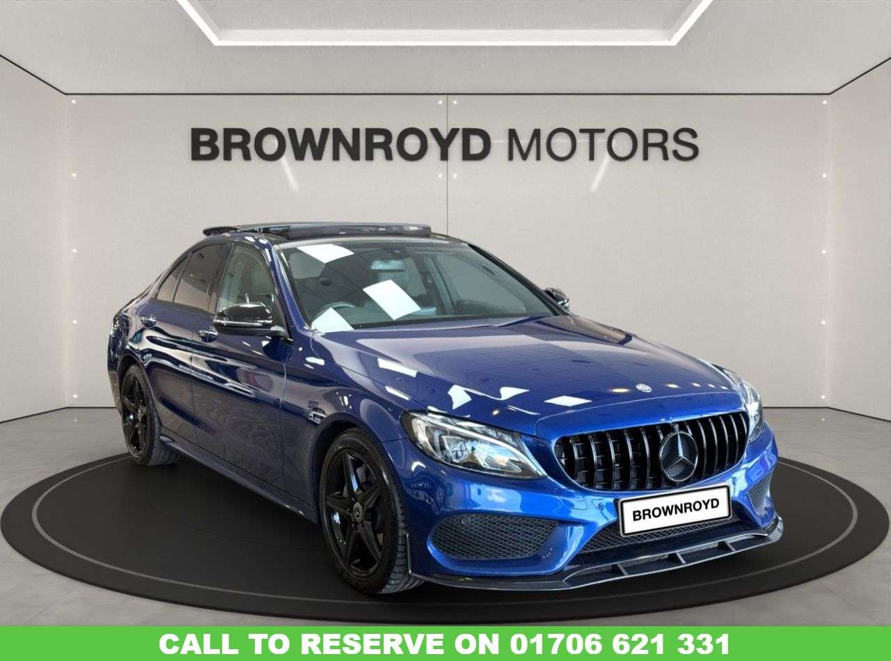 A 2017 MERCEDES-BENZ C-CLASS 2.1 C220d AMG Line (Premium) Saloon 4dr Diesel G-Tronic+ Euro 6 (s/s) (170 A 2017 MERCEDES-BENZ C-CLASS 2.1 C220d AMG Line (Premium) Saloon 4dr Diesel G-Tronic+ Euro 6 (s/s) (170