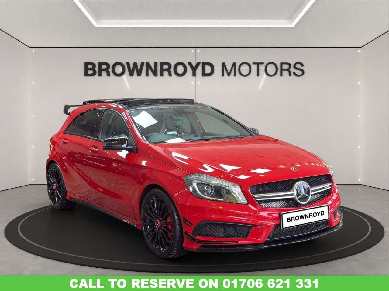 A 2015 MERCEDES-BENZ A-CLASS 2.0 A45 AMG Hatchback 5dr Petrol SpdS DCT 4MATIC Euro 6 (s/s) (360 ps) A 2015 MERCEDES-BENZ A-CLASS 2.0 A45 AMG Hatchback 5dr Petrol SpdS DCT 4MATIC Euro 6 (s/s) (360 ps)