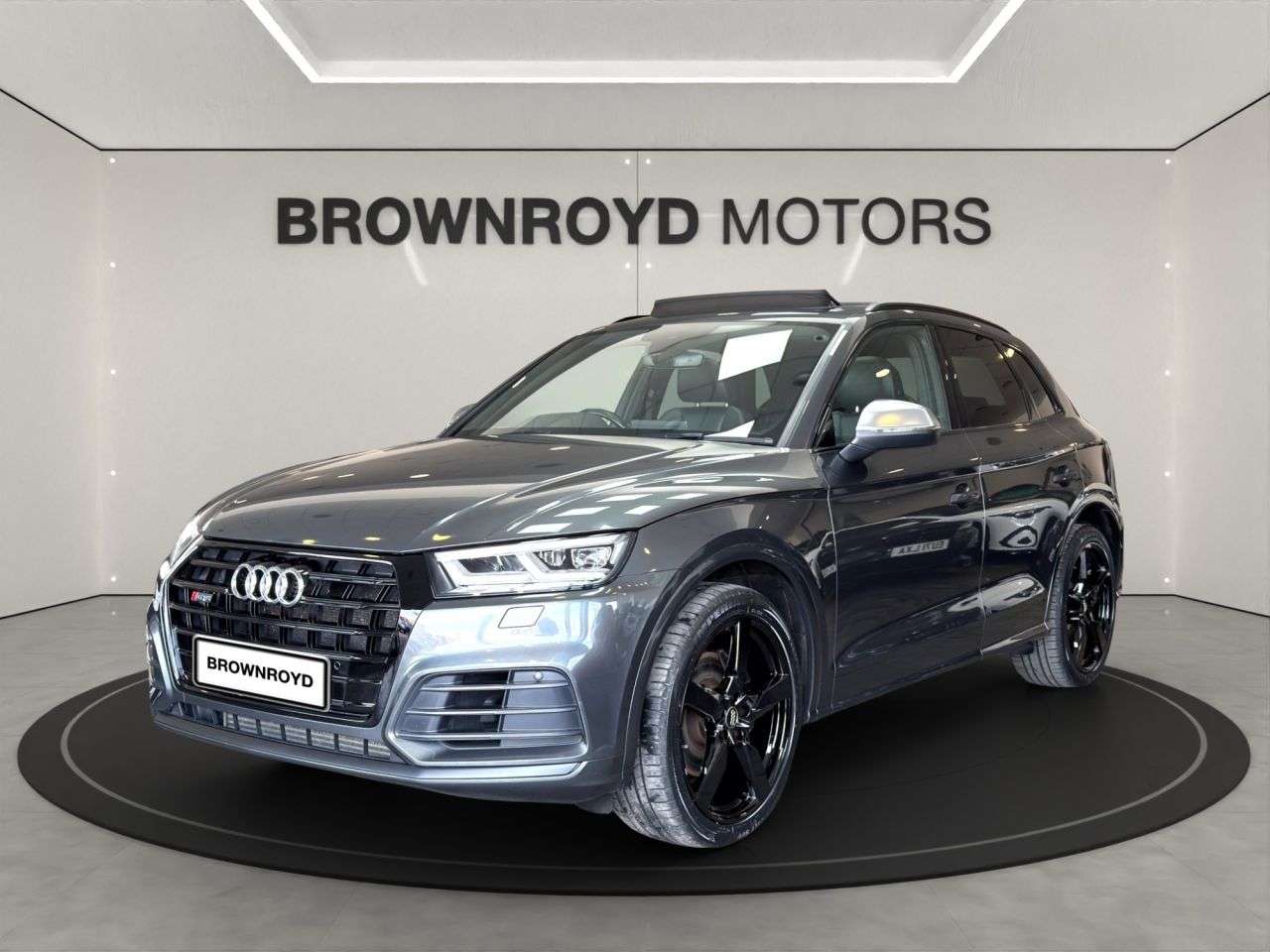 A 2018 AUDI SQ5 3.0 TFSI V6 SUV 5dr Petrol Tiptronic quattro Euro 6 (s/s) (354 ps) A 2018 AUDI SQ5 3.0 TFSI V6 SUV 5dr Petrol Tiptronic quattro Euro 6 (s/s) (354 ps)
