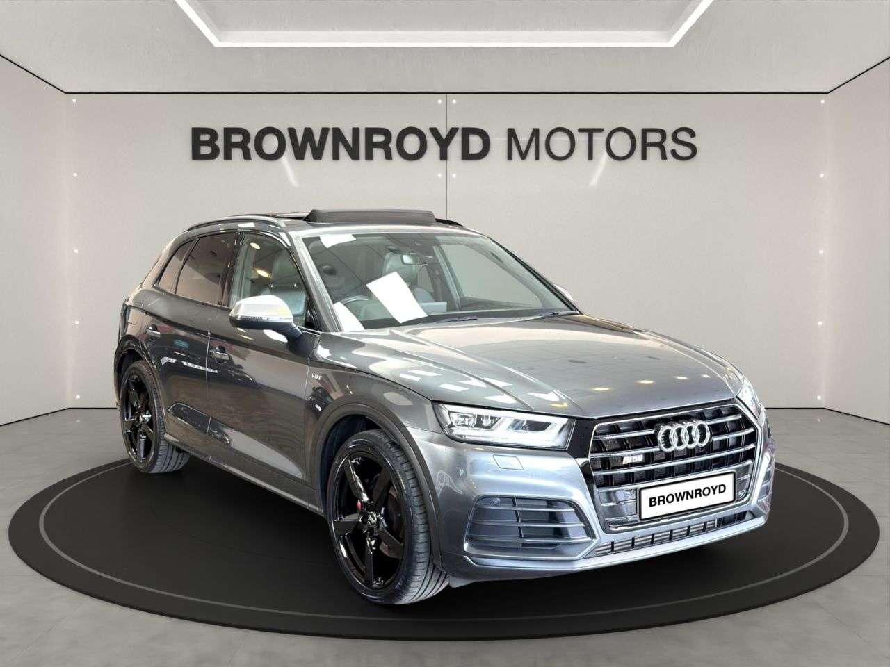 A 2018 AUDI SQ5 3.0 TFSI V6 SUV 5dr Petrol Tiptronic quattro Euro 6 (s/s) (354 ps) A 2018 AUDI SQ5 3.0 TFSI V6 SUV 5dr Petrol Tiptronic quattro Euro 6 (s/s) (354 ps)