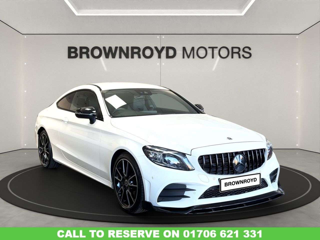 A 2018 MERCEDES-BENZ C-CLASS 2.0 C220d AMG Line (Premium) Coupe 2dr Diesel G-Tronic+ Euro 6 (s/s) (194 p A 2018 MERCEDES-BENZ C-CLASS 2.0 C220d AMG Line (Premium) Coupe 2dr Diesel G-Tronic+ Euro 6 (s/s) (194 p