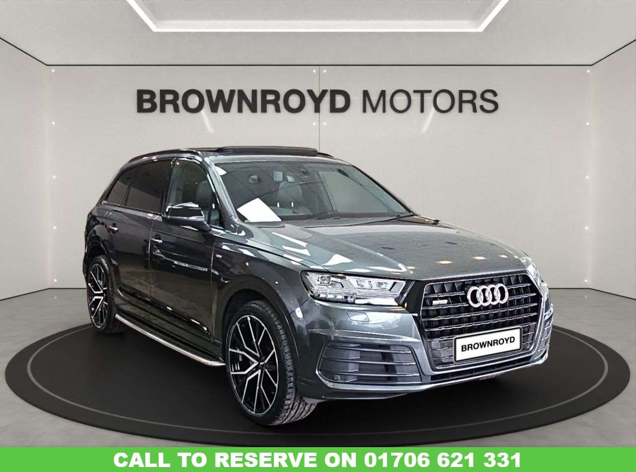 A 2018 AUDI Q7 3.0 TDI V6 S line SUV 5dr Diesel Tiptronic quattro Euro 6 (s/s) (218 ps) A 2018 AUDI Q7 3.0 TDI V6 S line SUV 5dr Diesel Tiptronic quattro Euro 6 (s/s) (218 ps)