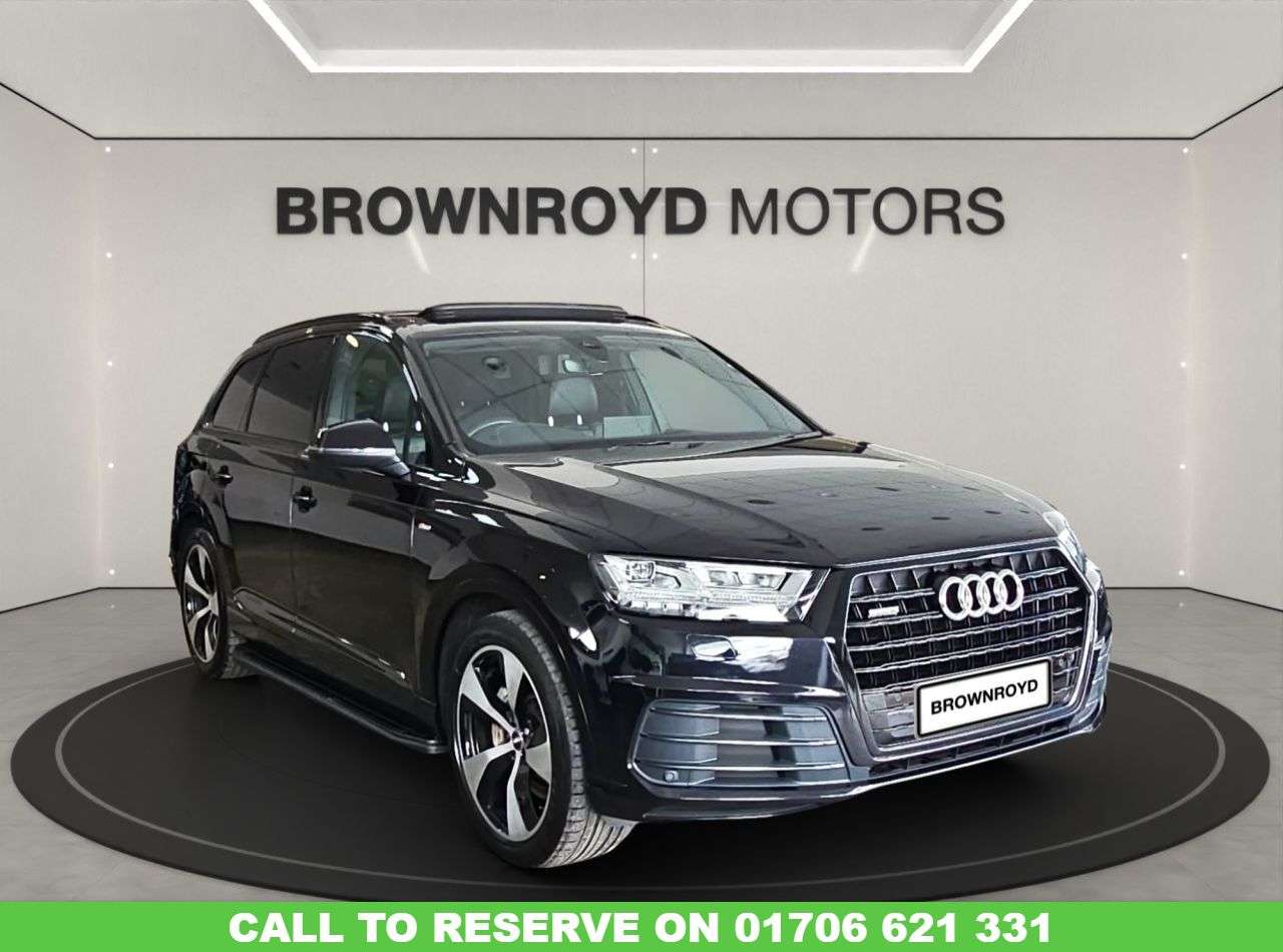 A 2018 AUDI Q7 3.0 TDI V6 45 S line SUV 5dr Diesel Tiptronic quattro Euro 6 (s/s) (231 ps) A 2018 AUDI Q7 3.0 TDI V6 45 S line SUV 5dr Diesel Tiptronic quattro Euro 6 (s/s) (231 ps)