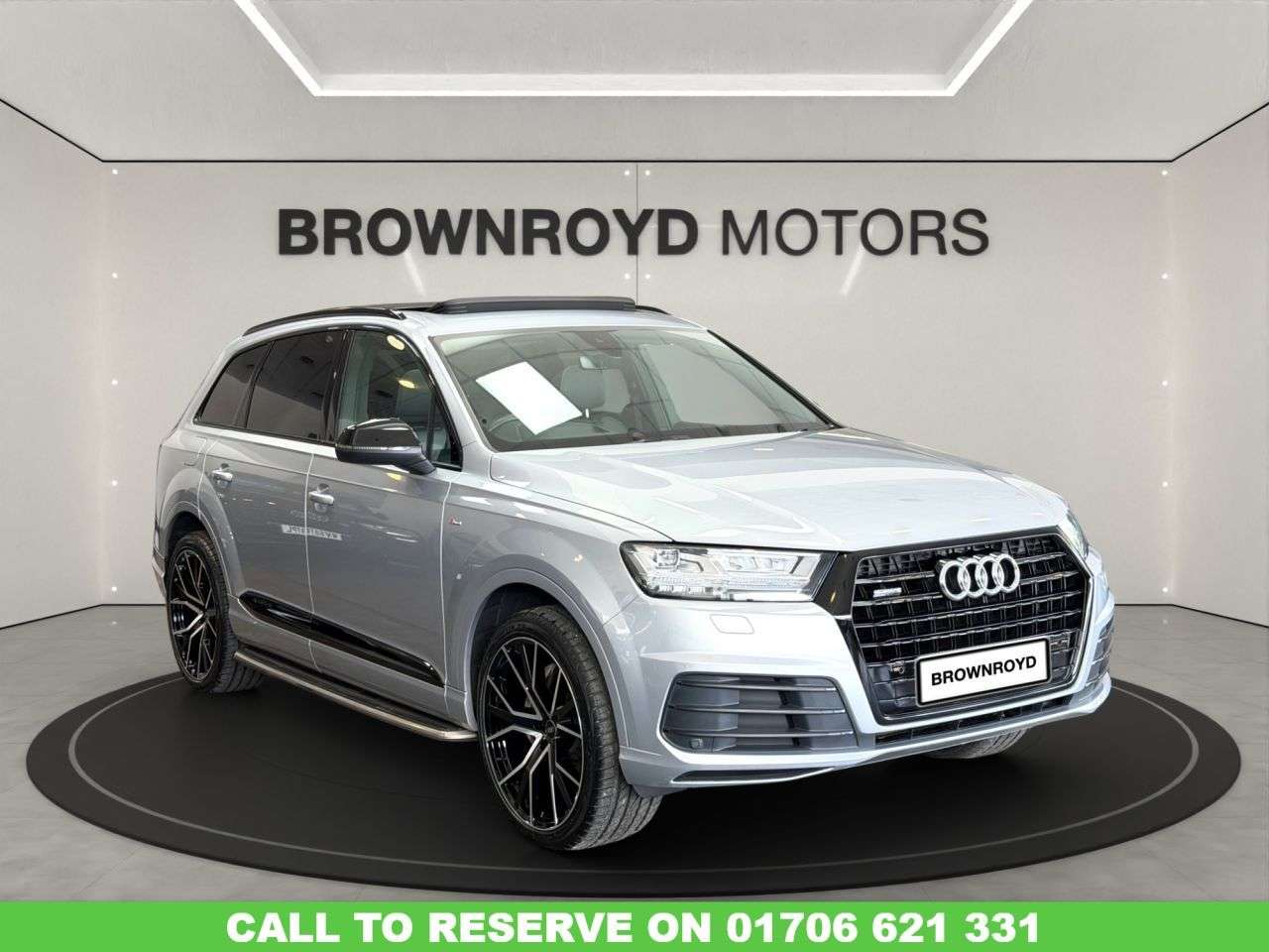 A 2018 AUDI Q7 3.0 TDI V6 S line SUV 5dr Diesel Tiptronic quattro Euro 6 (s/s) (272 ps) A 2018 AUDI Q7 3.0 TDI V6 S line SUV 5dr Diesel Tiptronic quattro Euro 6 (s/s) (272 ps)