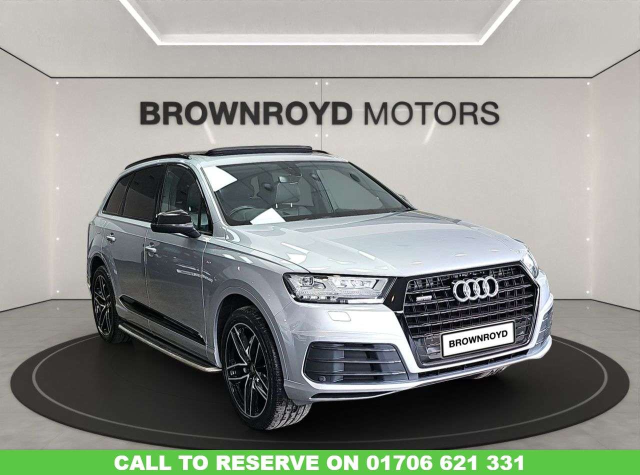 A 2018 AUDI Q7 3.0 TDI V6 S line SUV 5dr Diesel Tiptronic quattro Euro 6 (s/s) (272 ps) A 2018 AUDI Q7 3.0 TDI V6 S line SUV 5dr Diesel Tiptronic quattro Euro 6 (s/s) (272 ps)