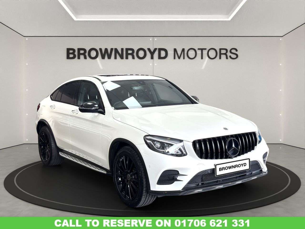 A 2018 MERCEDES-BENZ GLC 2.1 GLC220d AMG Line (Premium) Coupe 5dr Diesel G-Tronic+ 4MATIC Euro 6 (s/ A 2018 MERCEDES-BENZ GLC 2.1 GLC220d AMG Line (Premium) Coupe 5dr Diesel G-Tronic+ 4MATIC Euro 6 (s/