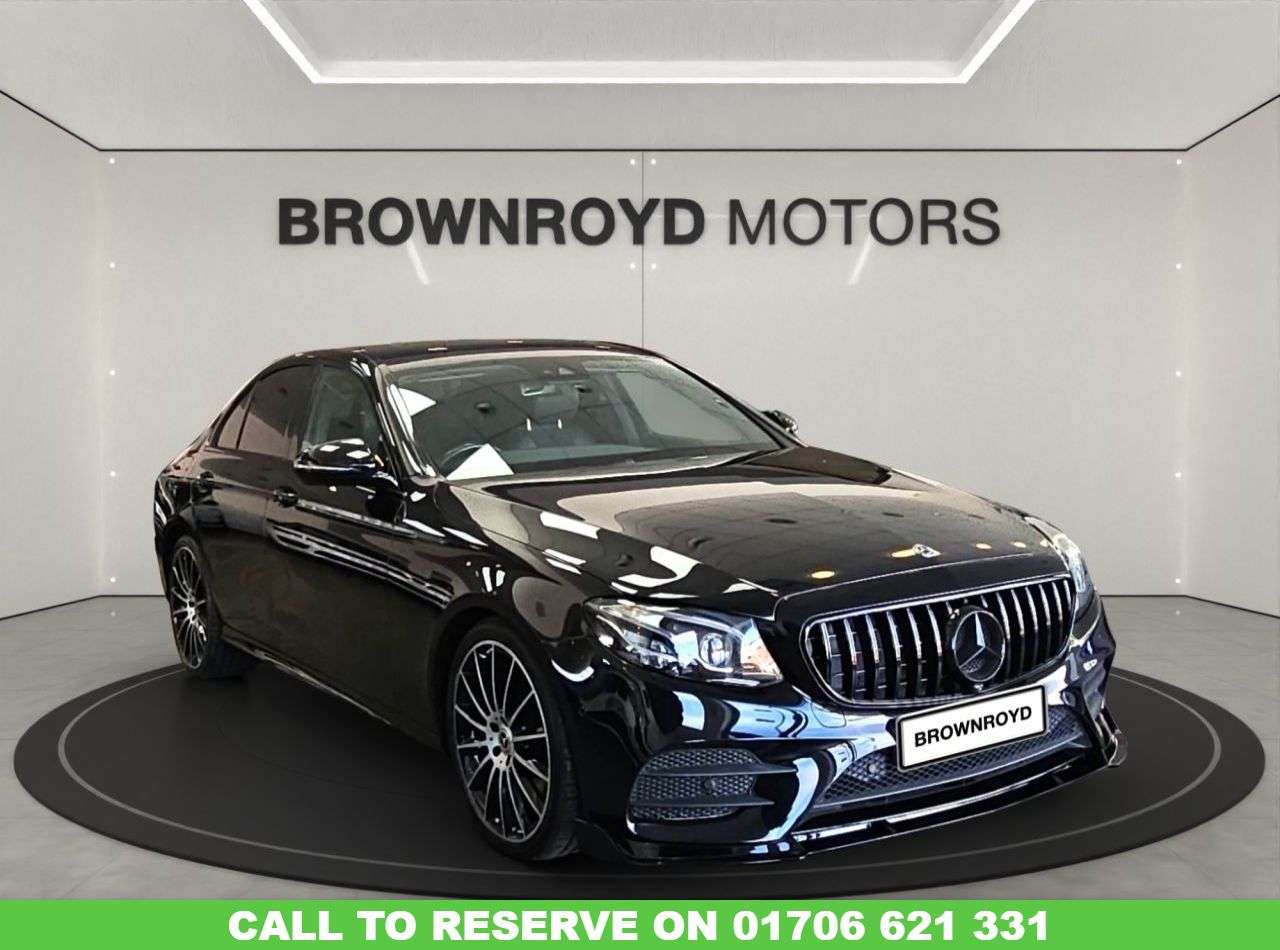 A 2019 MERCEDES-BENZ E-CLASS 2.0 E220d AMG Line Night Edition (Premium) Saloon 4dr Diesel G-Tronic+ Euro A 2019 MERCEDES-BENZ E-CLASS 2.0 E220d AMG Line Night Edition (Premium) Saloon 4dr Diesel G-Tronic+ Euro