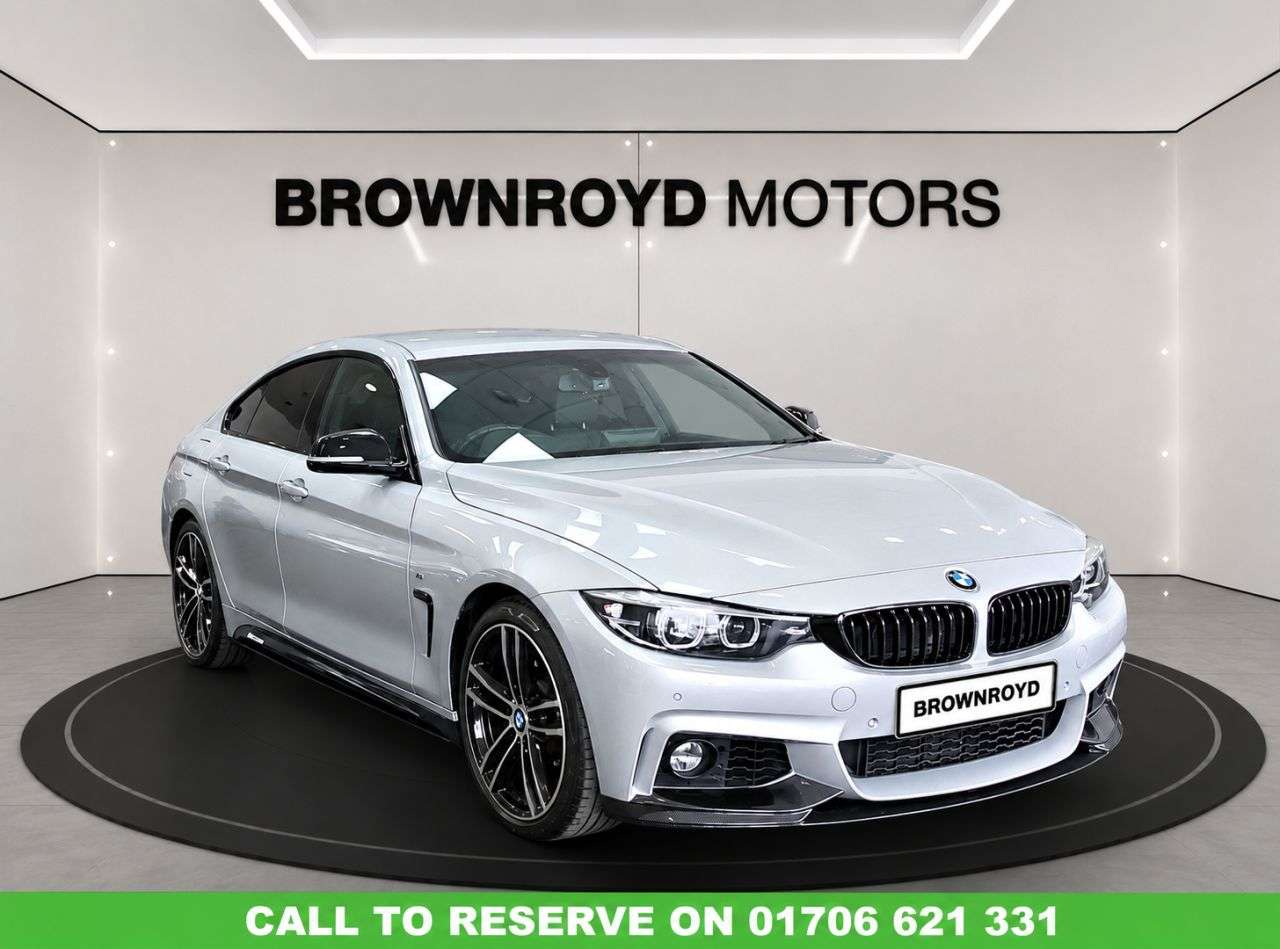 A 2018 BMW 4 SERIES GRAN COUPE 3.0 440i GPF M Sport Hatchback 5dr Petrol Auto Euro 6 (s/s) (326 ps) A 2018 BMW 4 SERIES GRAN COUPE 3.0 440i GPF M Sport Hatchback 5dr Petrol Auto Euro 6 (s/s) (326 ps)